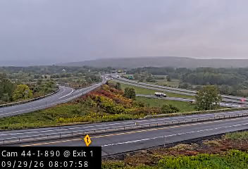 I-890 EB/WB Exit 1 / TWY Exit 26