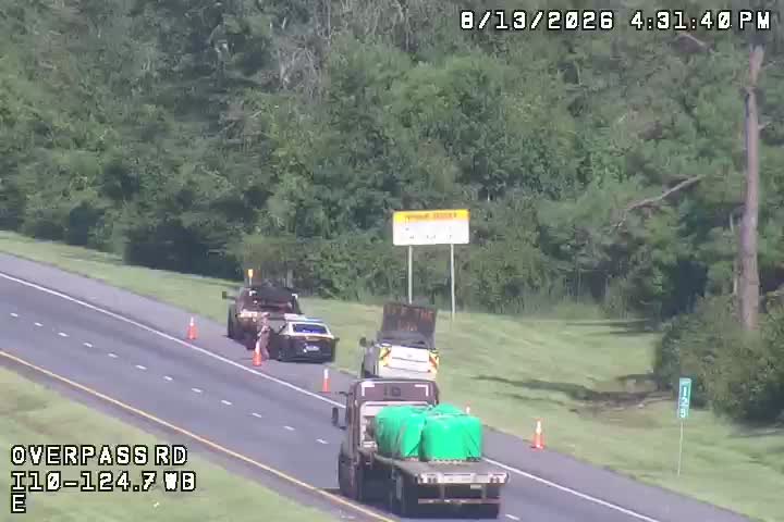 I10-MM 124.7WB-Overpass Rd