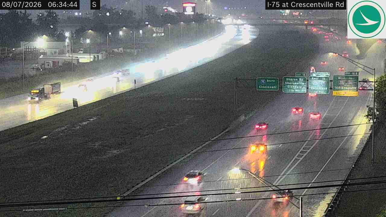 I-75 at Crescentville Rd