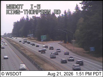 I-5 at MP 207.7: 200th St NE