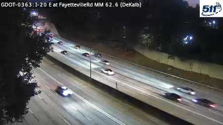 GDOT-0363: I-20 E at FayettevilleRd MM 62.6 (DeKalb)