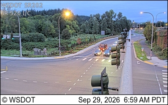 SR 202 at MP 7.7: SR 520 Interchange