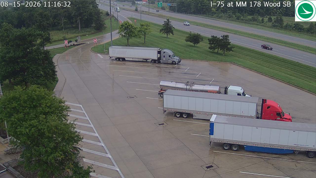 I-75 SB Wood county rest area