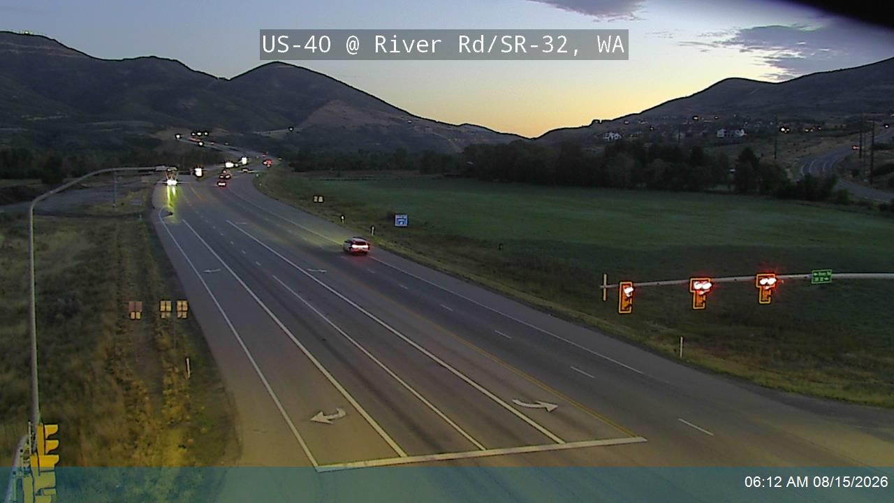 US-40 @ River Rd / SR-32 / MP 13.7, WA