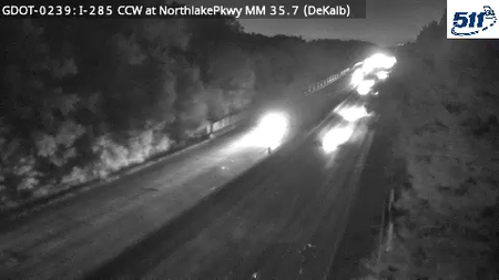 GDOT-0239: I-285 CCW at NorthlakePkwy MM 35.7 (DeKalb)