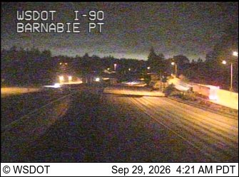 I-90 at MP 8.4: Barnabie Pt