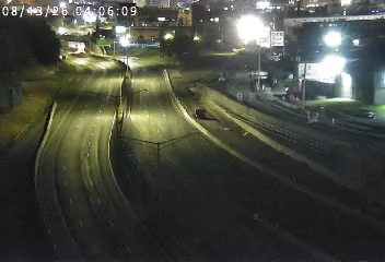 I-81 north of Exit 22 (Court St)