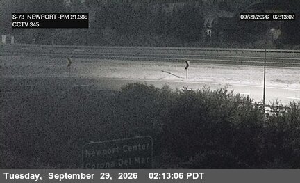 CA-73 - SR-73 : (345) South of Newport Coast Drive B - South