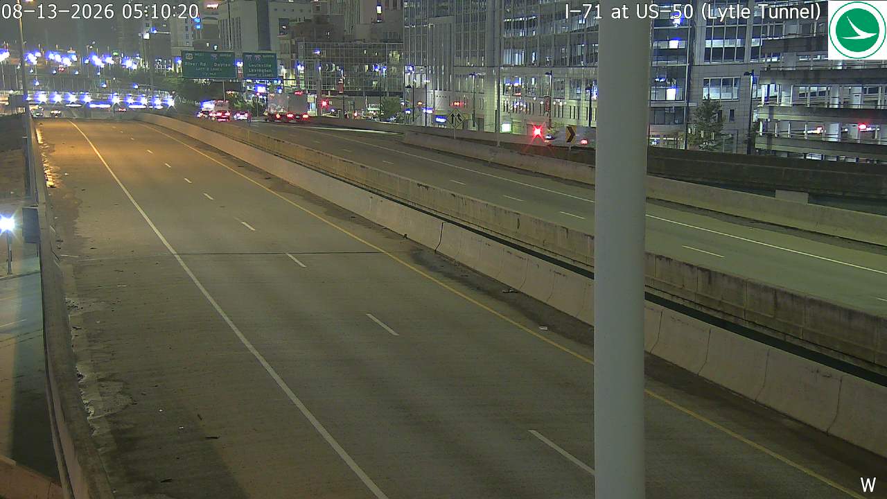 I-71 at US-50 (Lytle Tunnel)