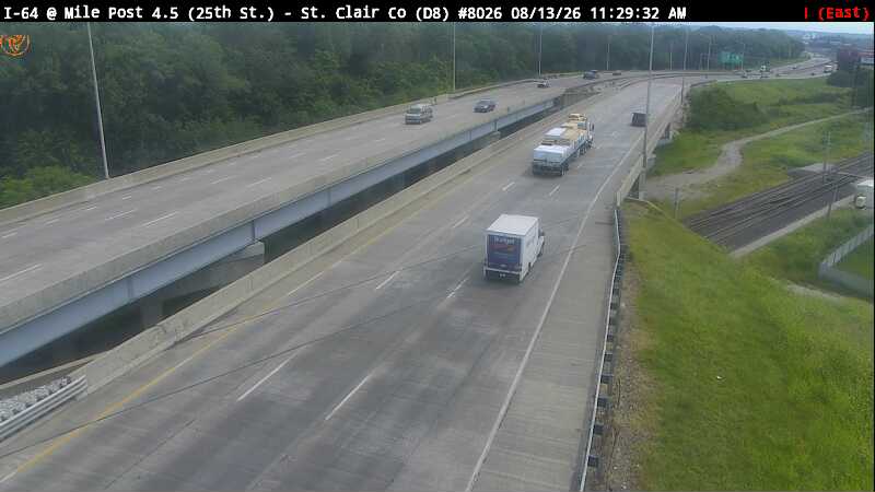 I-64 at Milepost 4.5 (25th St.) (#8026)