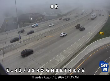 I-41/US 45  - I-41/US 45 at North Ave