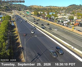 US-101 - TVE81 -- US-101 : AT JNO GREENBRAE PED OC - South