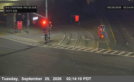 I-5 - I-5 : (525) Chapman ramp - South