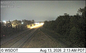 I-5 at MP 257.6: Bakerview Rd