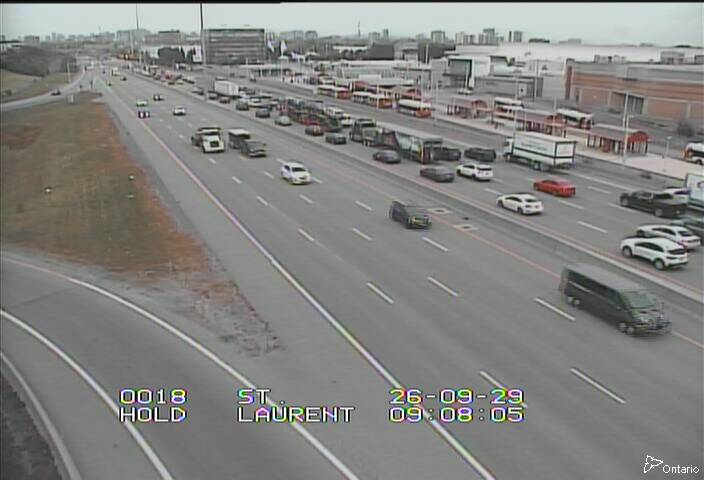 Highway 417 near St. Laurent Boulevard