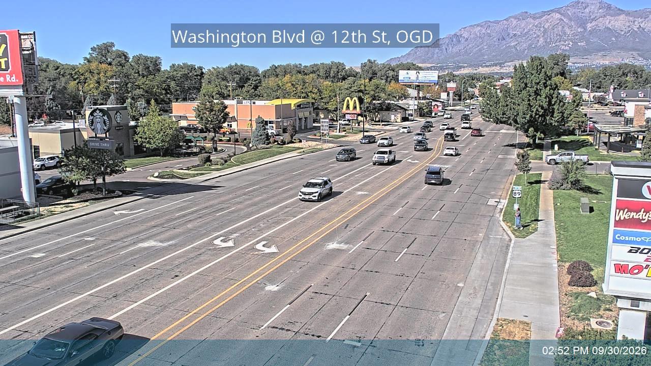 Washington Blvd / US-89 @ 12th St / SR-39, OGD