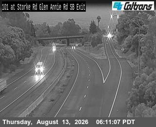 US-101 : Glen Annie Road SB Exit