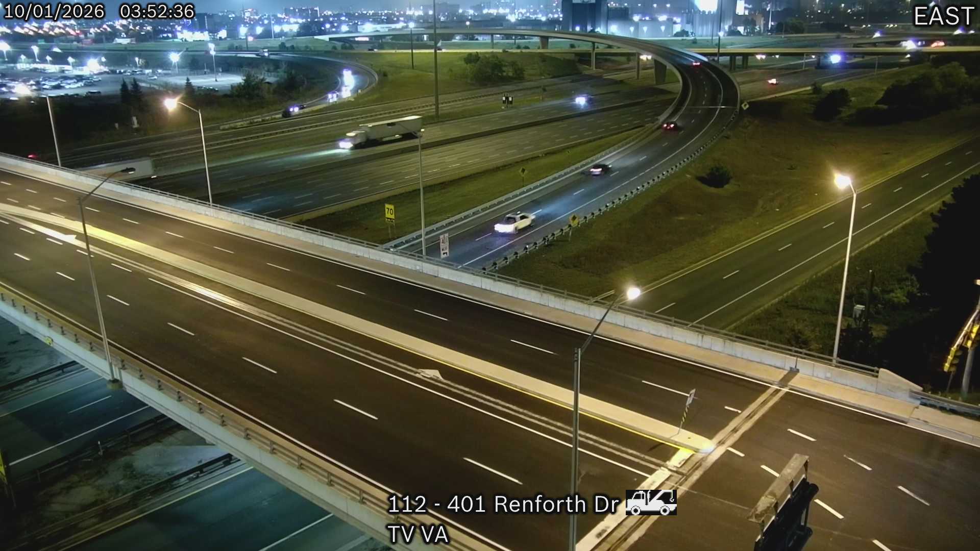 Highway 401 at Renforth Drive