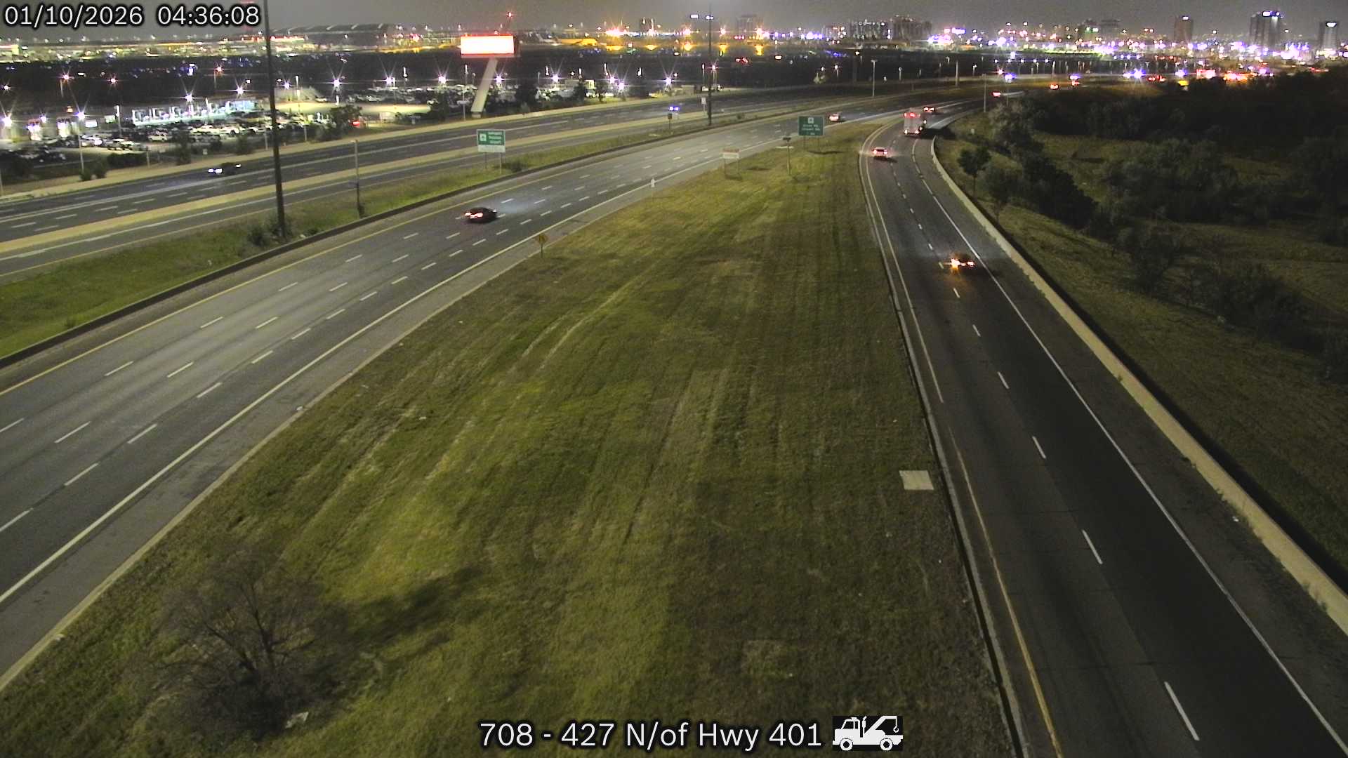 Highway 427 North of Highway 401