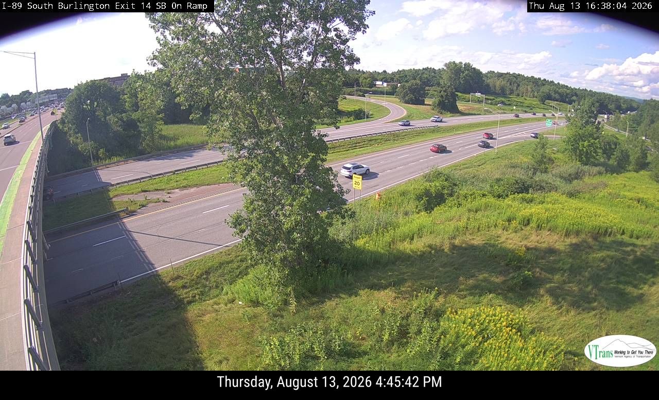 I-89 South Burlington Exit-14 CCTV-3