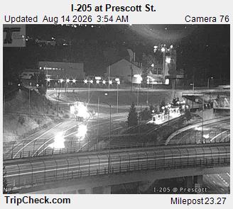 I-205 at Prescott St.