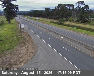 US-101 : North Of SR-36 - Looking North (C003)