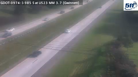 GDOT-0974: I-985 S at US23 MM 3.8 (Gwinnett)
