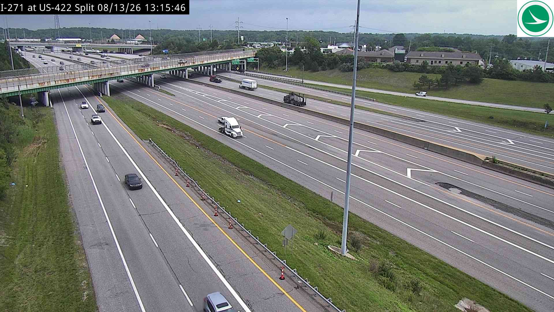 I-271 at US-422 Split