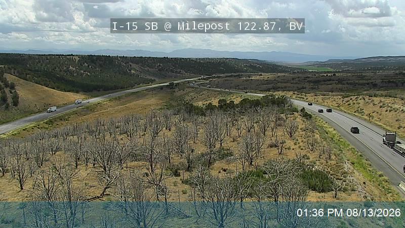 I-15 SB @ Milepost 122.87, BV