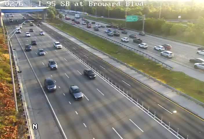 I-95SB North of Broward Blvd