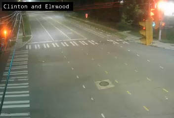 Clinton Ave at Elmwood Ave