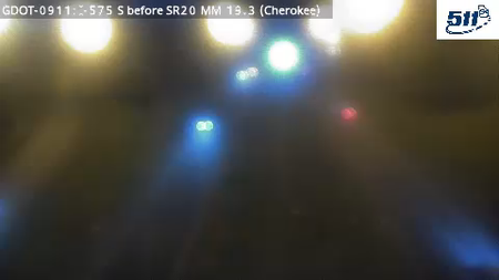 GDOT-0911: I-575 S before SR20 MM 19.1 (Cherokee)