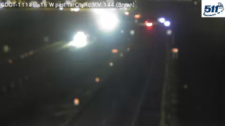 GDOT-1118: I-16 W past TarCityRd MM 144 (Bryan)
