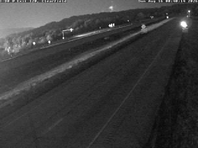 I-80 W/B @ Exit 120 Clearfield-Shawville SR-879 Clearfield
