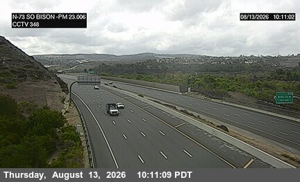 SR-73 : (348) South of Bison Avenue