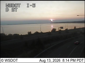 I-5 at MP 276.2: D St