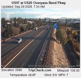 US97 at US20 Overpass Bend Pkwy