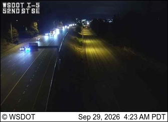 I-5 at MP 191.6: 52nd St SE