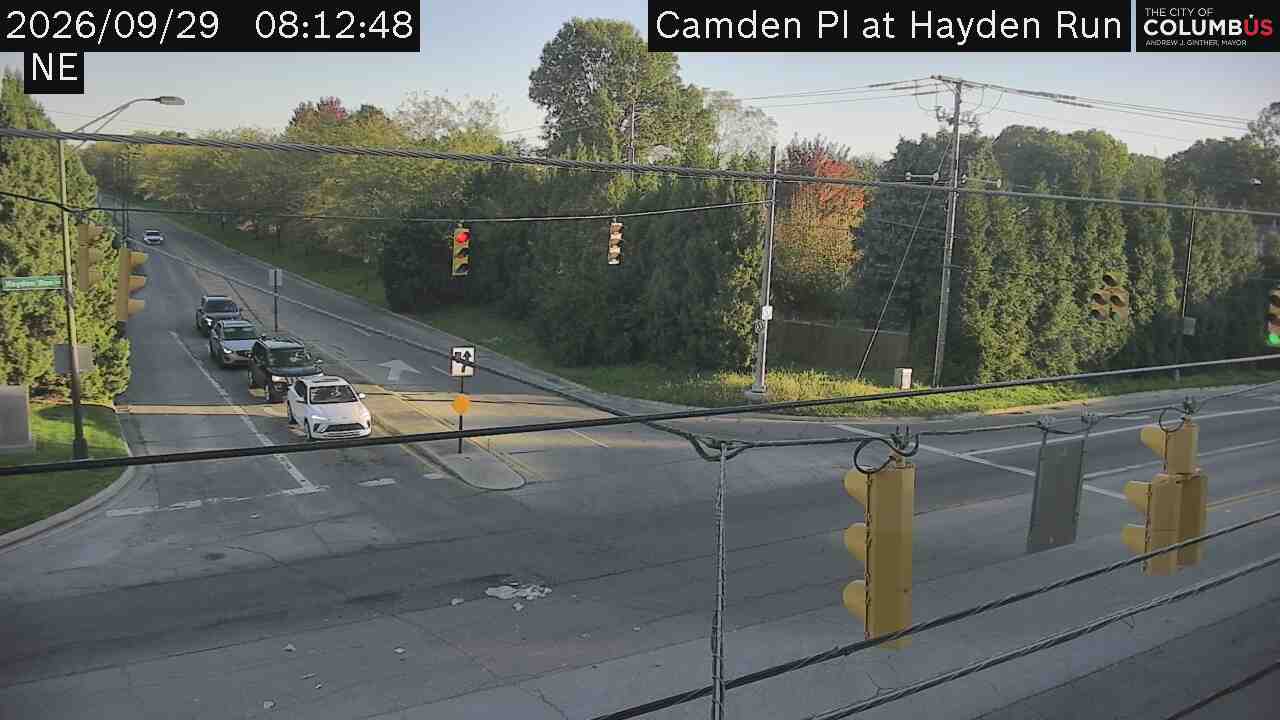 (City of Columbus) Hayden Run Rd at Camdem Pl