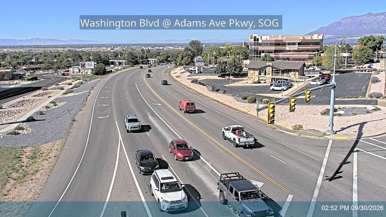Washington Blvd / US-89 @ Adams Ave Pkwy, OGD