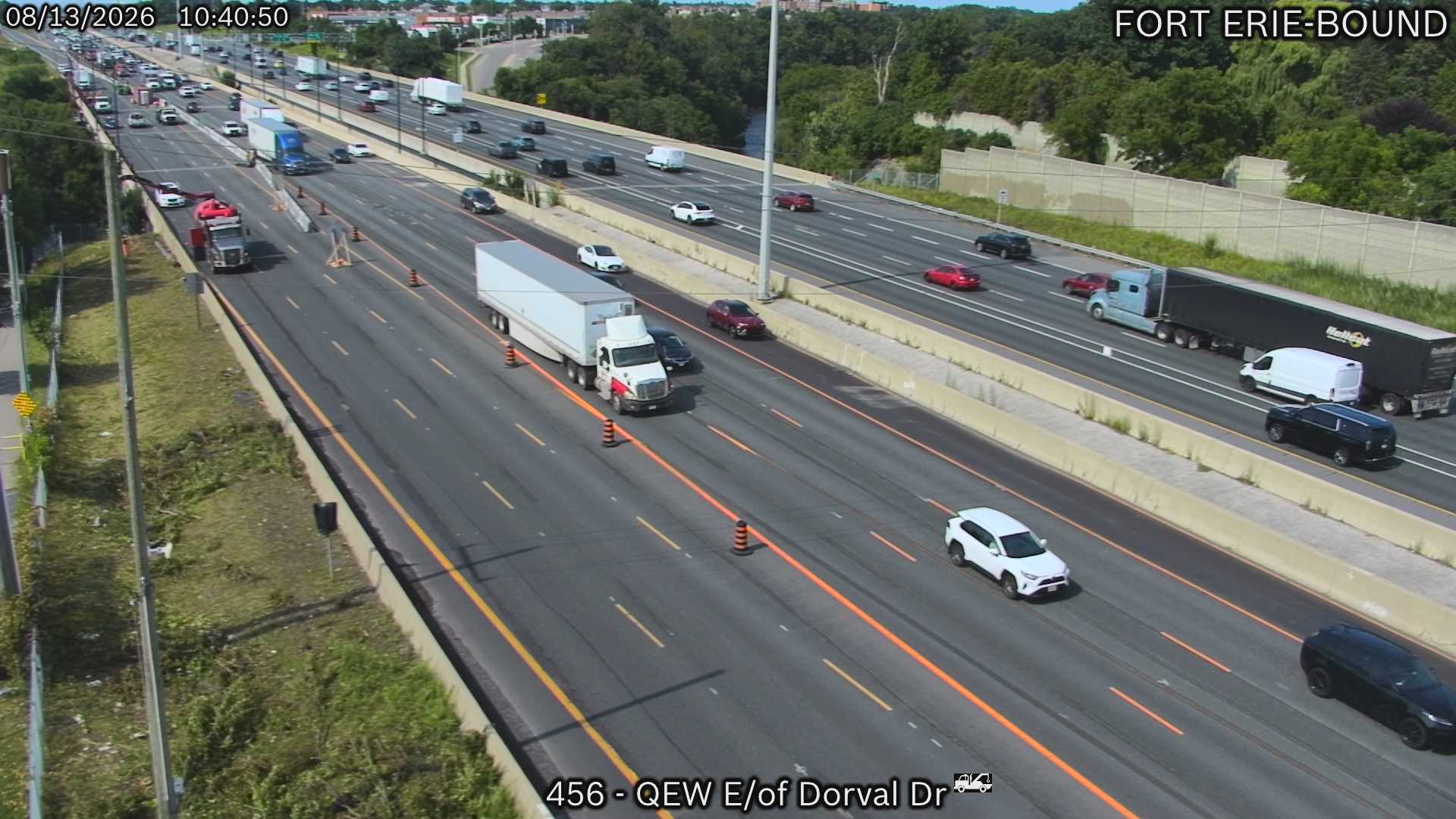 QEW East of Dorval Drive