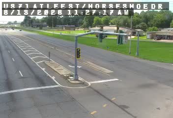 US 71 at LEE St./Horseshoe Dr.