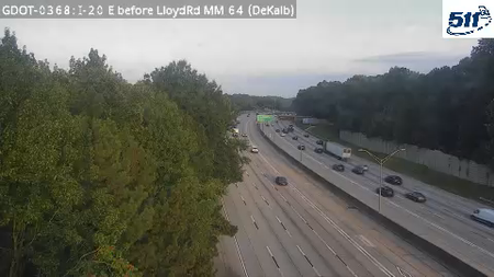GDOT-0368: I-20 E before LloydRd MM 64.4 (DeKalb)