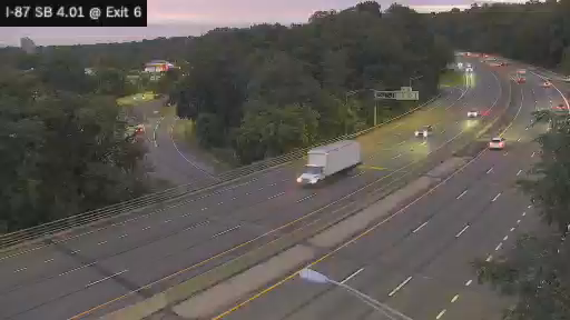 I-87 MP 004.01 SB at Interchange 6 (Yonkers)