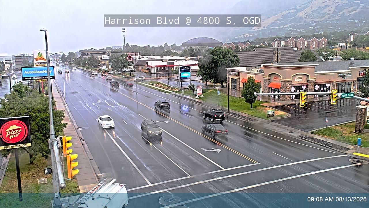 Harrison Blvd / 1200 E / SR-203 @ 4800 S / Edgewood Dr, OGD                                         