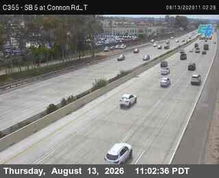 (C355) I-5: SB at Cannon Rd_T