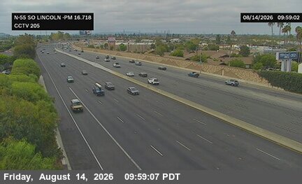 SR-55 : (205) South of Lincoln