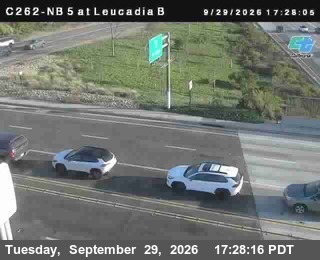 I-5 - (C262) I-5 : NB at Leucadia Bottom