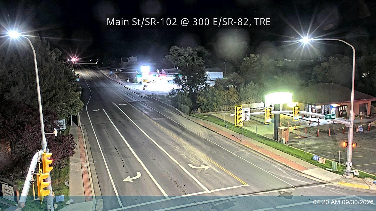 Main St / SR-102 @ 300 E / SR-82, TRE