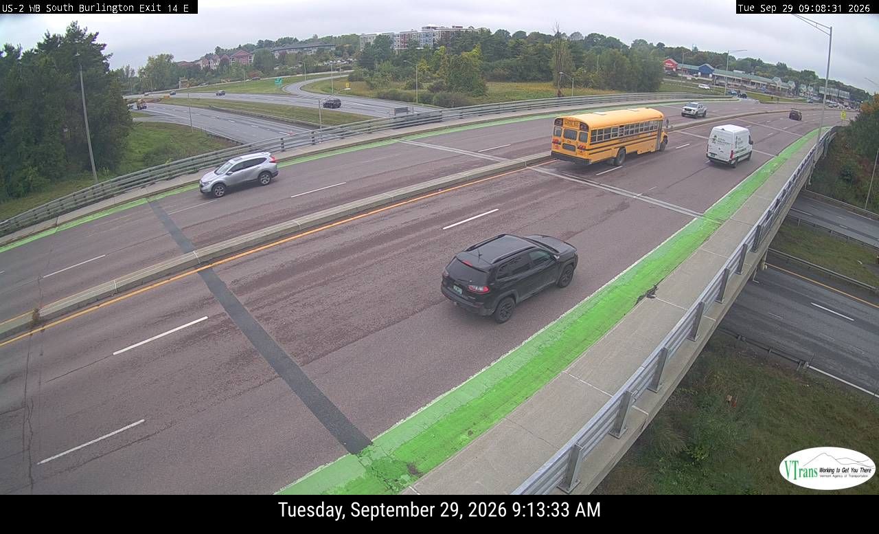 I-89 South Burlington Exit-14 CCTV-2